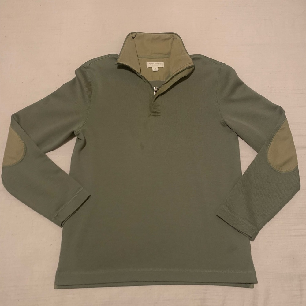 Banana Republic Green Crewneck Sweater